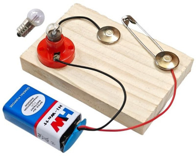 Esptronics Simple Electric Circuit Project for grade 6 Science Working Model DIY Educational Electronic Hobby Kit