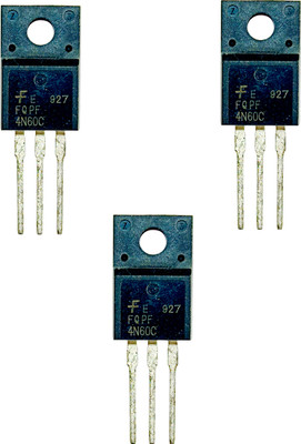 AVISRI 3 PIECES 4N60C High-Voltage, High-Current N-Channel Power MOSFET Electronic Components Electronic Hobby Kit