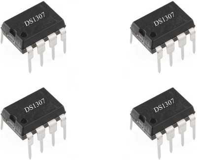 Flyrobo (4 Pcs) Pro3D DS1307 PDIP-8 Real Time Calendar and Clock Electronic Components Electronic Hobby Kit