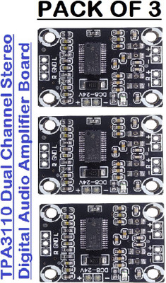 SG Flash PACK OF 3 TPA3110 Dual Channel Stereo Digital Audio Amplifier Board Electronic Components Electronic Hobby Kit