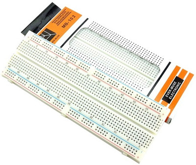 Ercoms Robotics Lab MB102-Breadboard-Full Size-840 Points Educational Electronic Hobby Kit