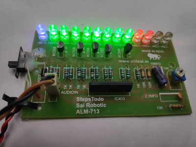SAI ROBOTIC Audio Level Indicator ( DOT Mode ) Pro Sound level indicator module 12 L.E.D. Adjustable DC 5V-9V = KA2284 / LB1403 / AN6884 Electronic Components Electronic Hobby Kit Display Lights Electronic Hobby Kit Display Lights Electronic Hobby Kit SAI ROBOTIC Audio Level Indicator ( DOT Mode ) Pro Sound level indicator module 12 L.E.D. Adjustable DC 5V-9V = KA2284 / LB1403 / AN6884 Electronic Components Electronic Hobby Kit Display Lights Electronic Hobby Kit Display Lights Electronic Hobby Kit
