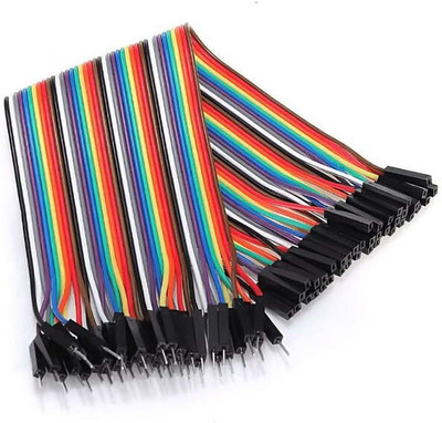 IOTCART M2F Jumper Wires (20cm) 40pcs Electronic Components Electronic Hobby Kit