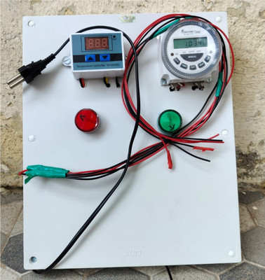 HUMBE&CO 50 to 500 Eggs Semi Automatic Egg Incubator Auto egg turning KIT Temperature Sensor and Controller Electronic Hobby Kit