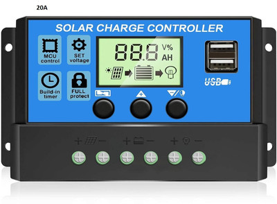 SG Flash 20A 12V to 24V Solar Charge & Panel Controller, Alternative Energy Electronic Hobby Kit