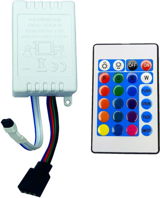 EASTRA trip 24 Keys RGB IR Wireless Remote Controller Power Supply Electronic Hobby Kit