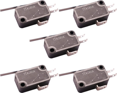 SYMFONIA Micro Tact limit Switch lever Arm Push Button Switch Toggle Pack of 5 Electronic Components Electronic Hobby Kit