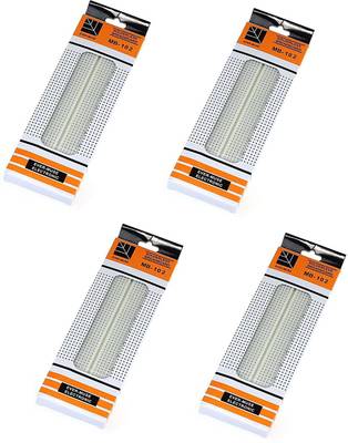 Robotbanao 830 Tie Points Solderless Adhesive PCB Breadboard Arduino Testing Prototype 4pc Temperature Sensor and Controller Electronic Hobby Kit