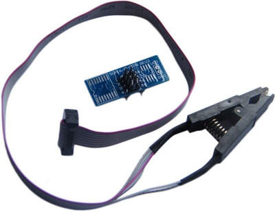 keertan kalp SOIC8 SOP8 Flash chip Test Clips IC Female Adapter BIOS Electronic Components Electronic Hobby Kit