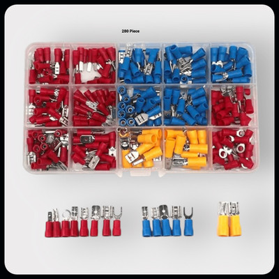 EASTRA 280 Pcs Electrical Cable Connectors Assorted-EHK2876 Electronic Components Electronic Hobby Kit