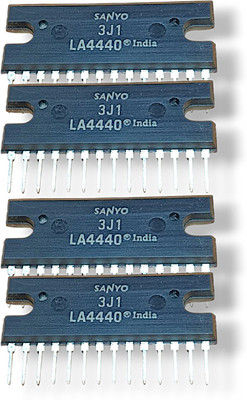 AVISRI 4 PCS Dual Channel Audio Amplifier LA4440 Electronic Components Electronic Hobby Kit