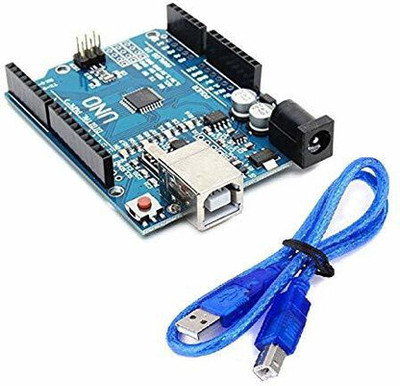 Shriram Globle Trade UNO R3 SMD Board compatible with Arduino | Development Board with USB cable Electronic Components Electronic Hobby Kit
