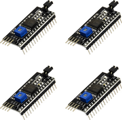 randd IIC/I2C Serial Interface Adapter Module For 16x2 LCD Display Pack of 4 Electronic Components Electronic Hobby Kit