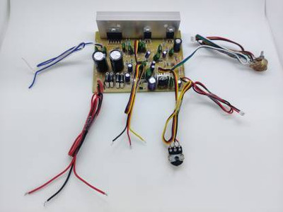 TECH AND TRADE Tda 7265 & 2050 IC amplifier BOARD with supreme BASS boost BLUETOOTH MODULE KIT Electronic Components Electronic Hobby Kit