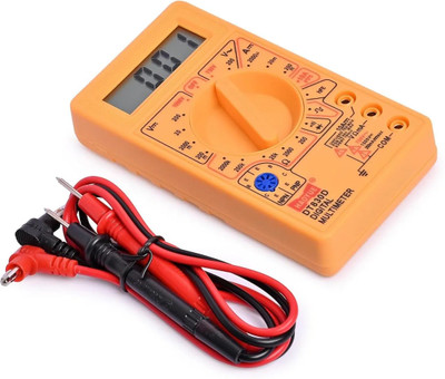 ELECSYNERGY DT830D Digital Multimeter (Yellow 2000 Counts) Electronic Components Electronic Hobby Kit