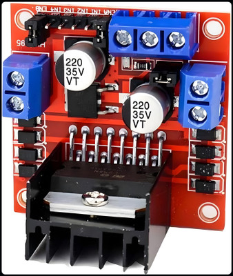 R&D A-L298N 2A Based Motor Driver Controller Board Module For DC And Stepper Motor Electronic Components Electronic Hobby Kit