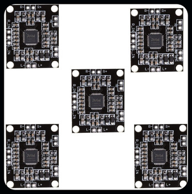 HouseOfCommon 30W Audio Power Ampl Board Dual Channel Stereo-EHK1505 Sound Recorder and Sound Circuit Electronic Hobby Kit