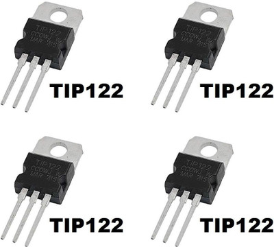 Flyrobo (4 Pcs) Pro3D TIP122 - NPN Transistor - Switching Transistor Electronic Components Electronic Hobby Kit