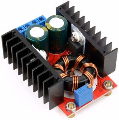 InkOcean 150W DC-DC Step-Up Boost Converter, Power Supply Module (10-32V to 12-35V 6A) Electronic Components Electronic Hobby Kit