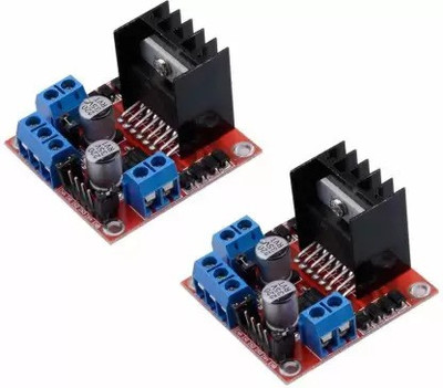 Tayal 2Packs L298N Motor Drive Controller Board Module Electronic Components Electronic Hobby Kit