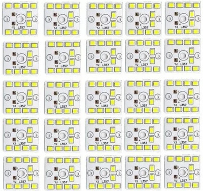 HouseOfCommon 9W MCPCB PACK OF 25 LED RAW MATERIAL Electronic Components Electronic Hobby Kit