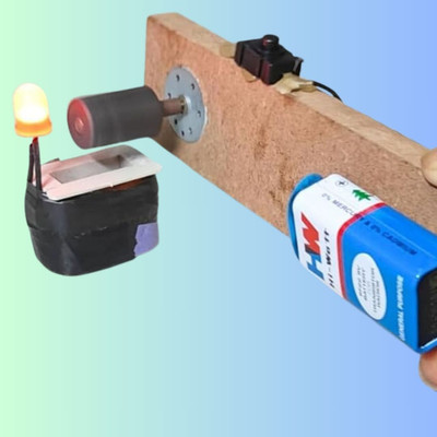 ERHIndia Electromagnetic Induction Kit for Class 12 Science Working Project and Model Educational Electronic Hobby Kit