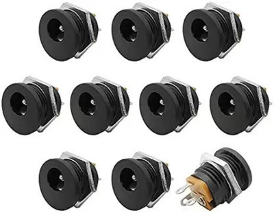 Hinox Electronics DC Socket Female 3pin DC Power Jack Connector 5.5x2.5mm 12 Volt DC Power Supply Electronic Hobby Kit