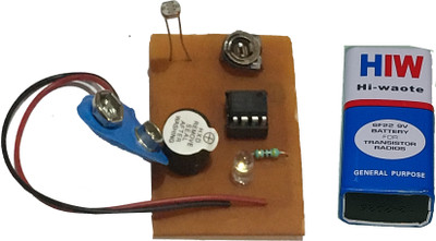 PROJECT HUB - FOR INNOVATIVE BHARAT Morning Alarm , Ready to use Project on BrandFree/HandMade PCB board Educational Electronic Hobby Kit