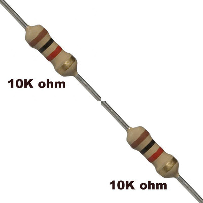 Flyrobo (2 pc) Pro3D 10K ohm Resistor - - Electronic Components Electronic Hobby Kit