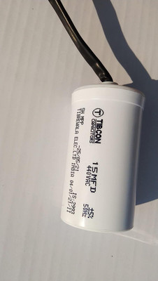 M&M HARIS 15 MFD TIBCON Capacitor 440V for Motors & Fan Motor Increase Speed ( Pack of 1 ) Motor Control Electronic Hobby Kit