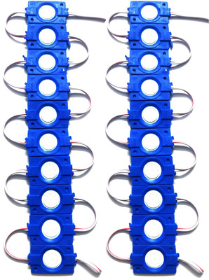Howay Pack of 20 Pieces (BLUE) DC 12V 2.4 Watt Coin LED Module Light For Decoration Light Electronic Hobby Kit