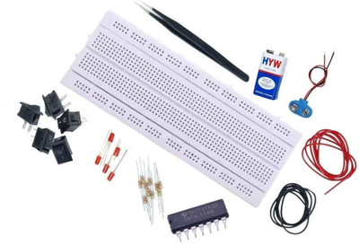 ERHIndia Experiment Kit for School Students NOT IC_ Logic Gate DIY Kit Electronic Components Electronic Hobby Kit