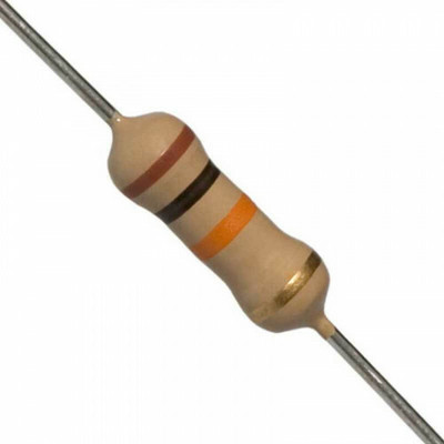 MIFRA ELECTRONICS 3.3 k ohm 1/4 watt resistor(10 pcs) Electronic Components Electronic Hobby Kit