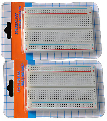 Circuit Ranger 400 Point Mini Breadboard pack of 2 Electronic Components Electronic Hobby Kit