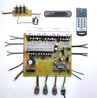 TECH AND TRADE 4440 Five IC Based 4.1 Audio Amplifier Home Theatre Bluetooth Module DIY KIT Electronic Components Electronic Hobby Kit
