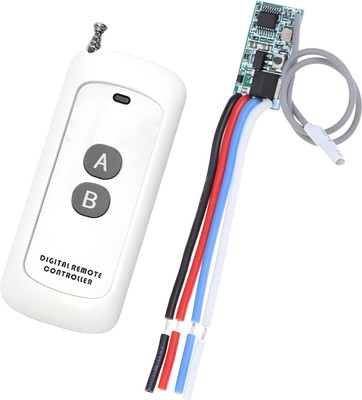 Robo Ocean 433Mhz MOSFET Qiachip RF Module with White 2 Button RF Remote Electronic Components Electronic Hobby Kit
