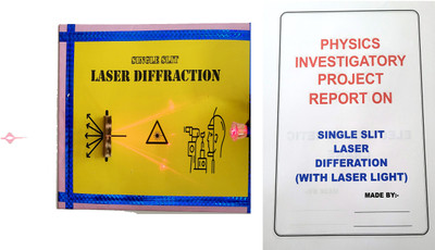 ONTEX ELECTRONICS Laser Diffraction Single Slit|Wave Optics & Light ...
