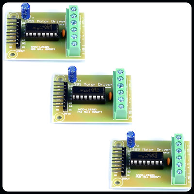 R&D A-3 Pcs L293D Motor Driver Module boards compatible with NodeMcu, Raspberry Pi Electronic Components Electronic Hobby Kit