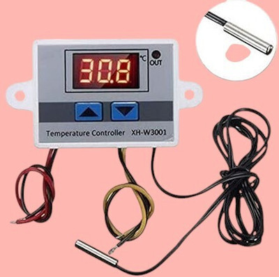 GoodsBazaar Max_XH-W3001 AC 220V 1500W Digital Microcomputer Thermostat Switch Probe and Tester Electronic Hobby Kit
