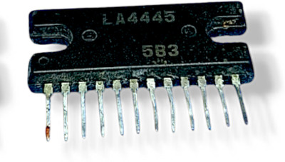 AVISRI 4 PCS LA4445 Dual-Channel Audio Amplifier IC Electronic Components Electronic Hobby Kit