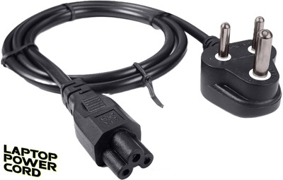 BALRAMA Laptop AC Power Cable Cord 3 Pin Laptop Charger Adaptor Lead Replacement Wire Combo Set(Universal Laptop Power Cable for Laptop Charger Adapter Power Cord for Laptop)