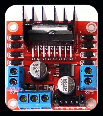 EASTRA L298N Motor Driver Module Dual H-Bridge-EHK3045 Electronic Components Electronic Hobby Kit