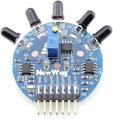 Stemvolt 5-Channel Flame Sensor Module Electronic Components Electronic Hobby Kit