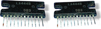 AVISRI 2 PCS LA4445 Dual-Channel Audio Amplifier IC Electronic Components Electronic Hobby Kit