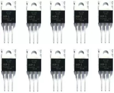 igoy BT136-600E 4A 600V TRAIC 10 PCS SET MOST USED CIRCUIT TRANSISTOR Educational Electronic Hobby Kit