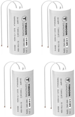 M&M HARIS 3.15 MFD Capacitor for Ceiling Fan to Increase Speed ( Pack of 4 ) Power Supply Electronic Hobby Kit