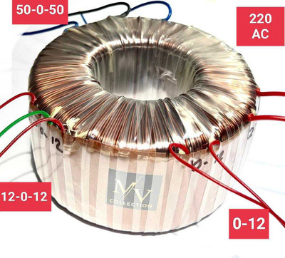 M V COLLECTION 50 0 50 15 AMPERE 100 PERCENT COPPER TORIDAL TRANSFORMER Electronic Components Electronic Hobby Kit