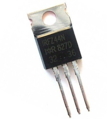 INVENTO 2pcs IRFZ44N - 55V 49A N channel Power MOSFET TO220 Automotive Electronic Hobby Kit