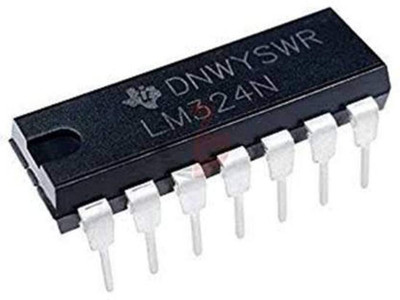 NexElectronic LM324N PDIP-14 Operational Amplifier (Pack of 5) Electronic Components Electronic Hobby Kit
