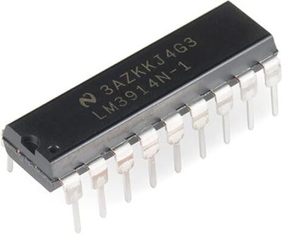 MIFRA ELECTRONICS LM3914 Dot/Bar Display Driver IC DIP-18 Pin Electronic Components Electronic Hobby Kit